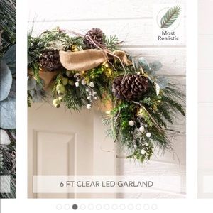 Balsam hill Outdoor Homestead Pine Garland